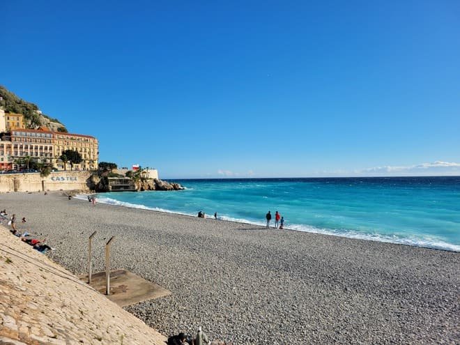 Beach in Nice