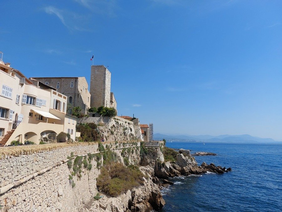 The ramparts of Antibes 